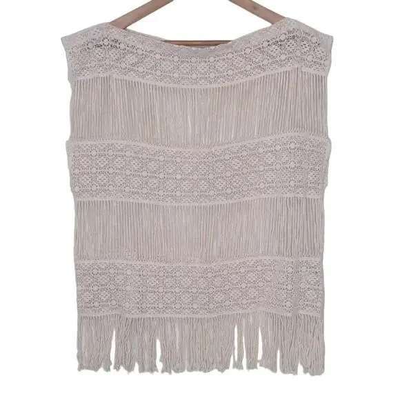 Anthropologie Callahan Boho crochet lagenlook beach top style 4158 - Picture 2 of 7